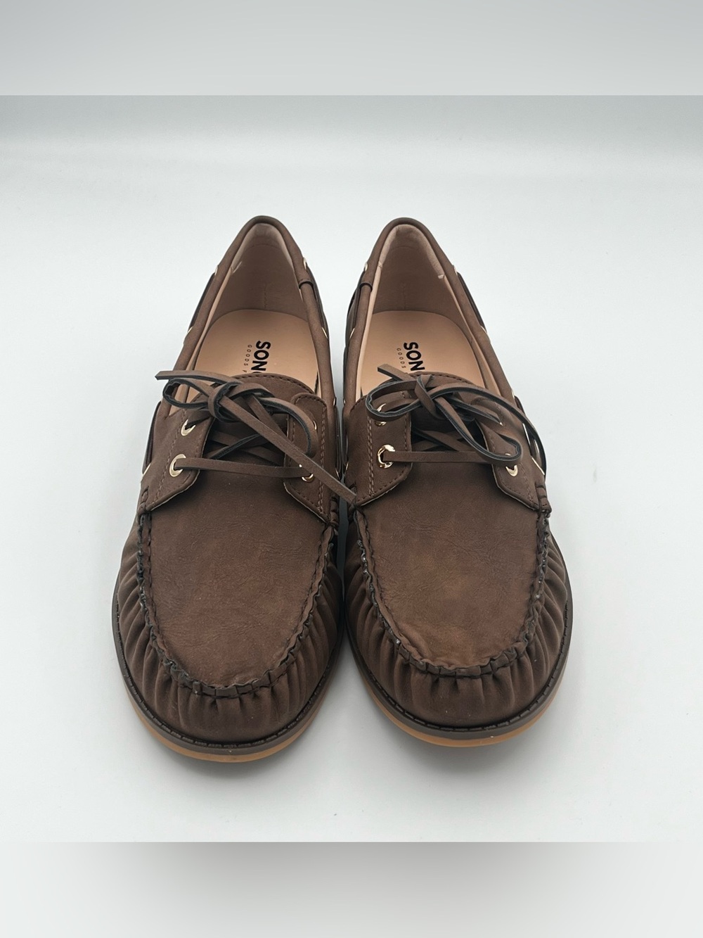 Sonoma Doriann Boat Shoes Business Casual Preppy Women’s Brown Various Sizes - Picture 3 of 7